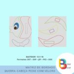 Quebra-cabeça Peixe – matriz bordado - Image 2