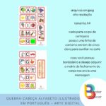 Quebra-cabeça Alfabeto Ilustrado em português – Arte Digital - Imagem 2