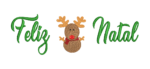 Matrizes de Bordado - Rena de Natal - Imagem 2