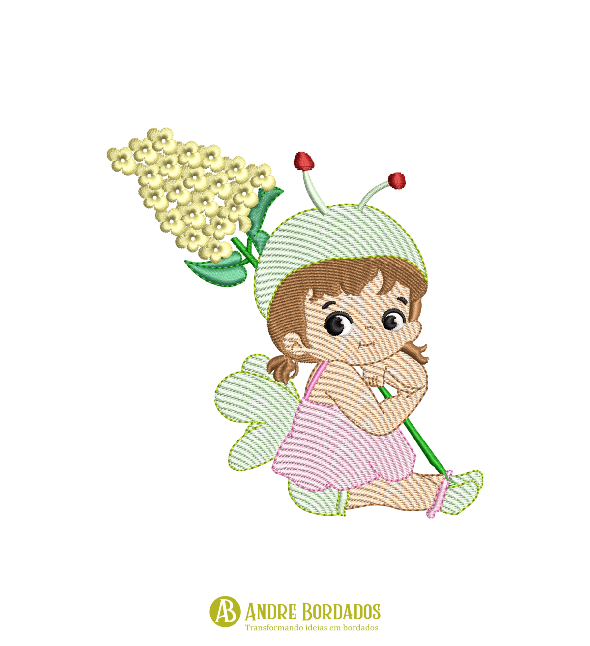 Matriz de Bordado Baby Girl - Image 6