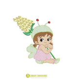 Matriz de Bordado Baby Girl - Image 6