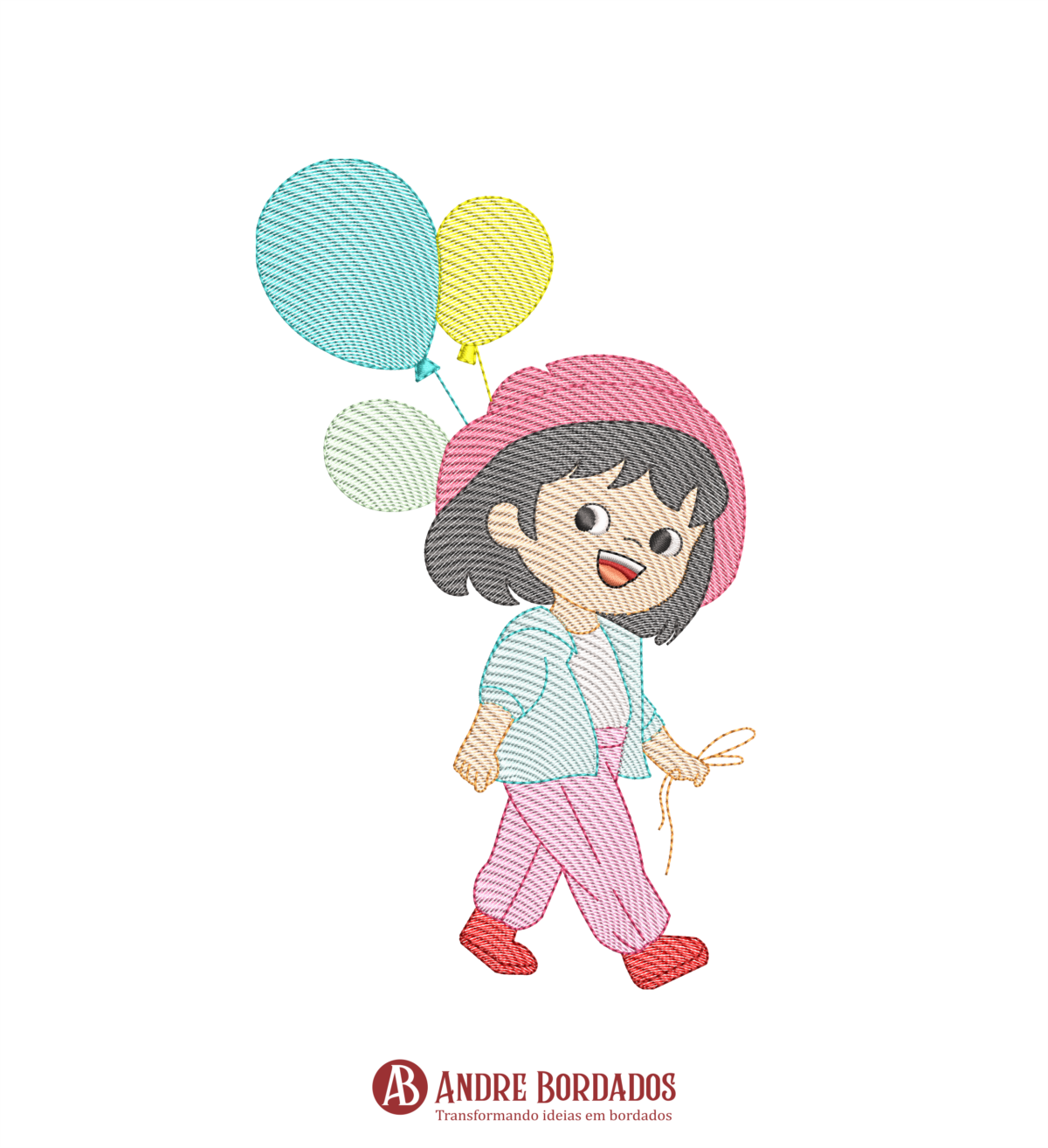 Matriz de Bordado Baby Girl - Image 5