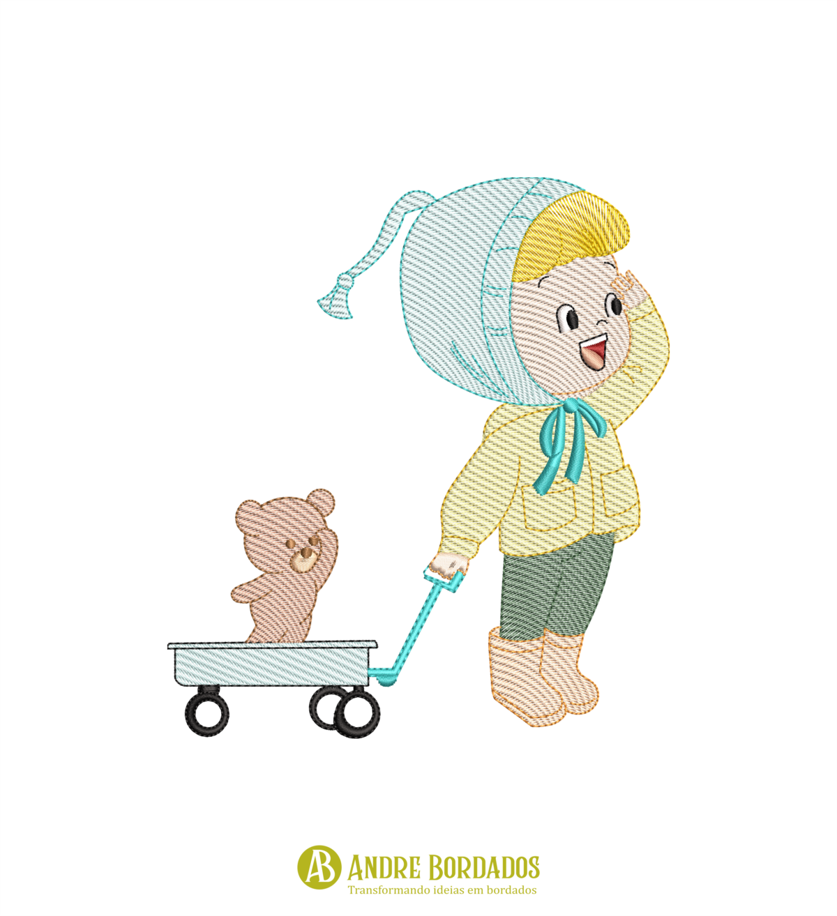 Matriz de Bordado Baby Girl - Image 3