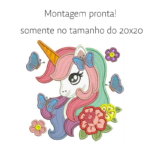 Matriz de Bordado - Unicórnio - Imagem 8