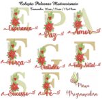 Matriz de bordado Palavras Motivacionais Semaninha Natal - Imagem 3