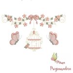Matrizes de Bordados Coleção Florzinhas - Imagem 3
