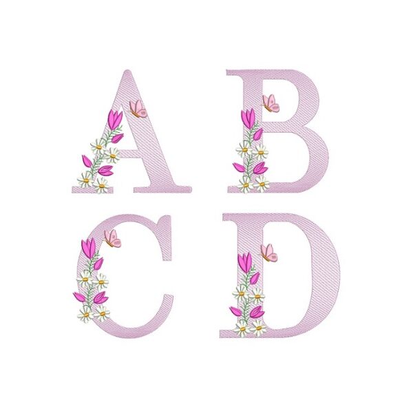 matriz-de-bordado-alfabeto-flores-silvestres-para-bordar