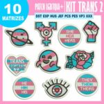 Matriz de Bordado - Kit Trans 2