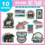 Matriz de Bordado - Kit Trans 3