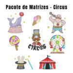 Pacote de matrizes - Circus (PONTOS LEVES)