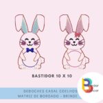 Matriz Dedoches Casal de Coelhos - Imagem 2