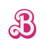 Matriz de bordado B da Barbie - Imagem 3