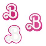 Matriz de bordado B da Barbie