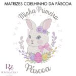 Matriz de bordado Coelhinho da Páscoa - Image 3
