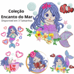 Matriz de Bordado - Coleção Encanto do Mar
