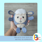 Ovo de Ovelha – matriz de bordado