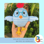 Ovo de Pintinho – matriz de bordado