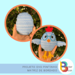 Ovo de Pintinho – matriz de bordado - Imagem 2