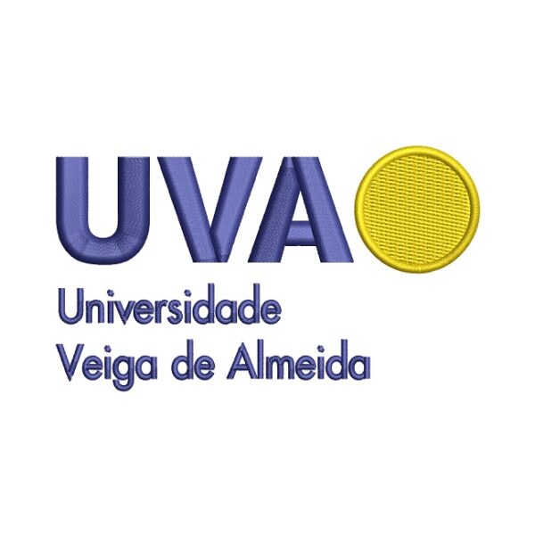 matriz de bordado UVA Universidade Veiga de Almeida para bordar