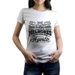 Agosto-mulher de agosto-camiseta-mensagem - Image 3
