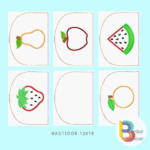 Bate-mão Coleção Frutinhas - matriz de bordado - Image 2