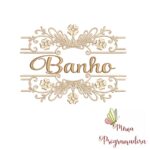 Matriz de Bordado - Coleção Arabesco Entremeio Toalha - Imagem 3