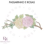 Passarinho e Rosas - Image 2