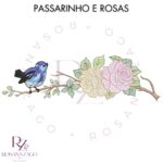 Passarinho e Rosas - Image 3