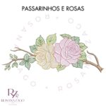 Passarinhos e rosas - Imagem 2