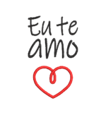 Pacotinho Matrizes de Bordado Dia dos Namorados - Eu te amo