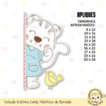Coleção Gatinha Candy Matrizes e Projetos de Bordado - Imagem 10