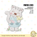 Coleção Gatinha Candy Matrizes e Projetos de Bordado - Imagem 18