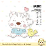 Coleção Gatinha Candy Matrizes e Projetos de Bordado - Imagem 8