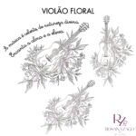 Violão floral