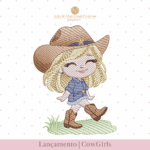 Matrizes de Bordado Trio cowgirls - Image 2