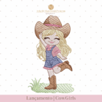 Matrizes de Bordado Trio cowgirls - Image 4
