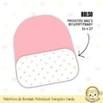 Matrizes de Bordado Matelassê Corações Candy - Image 3