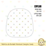 Matrizes de Bordado Matelassê Corações Candy - Image 5