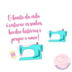 [Matriz de Bordado] Frase para Decorar o Ateliê - Dia do Artesão - Imagem 5