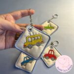 [Matrizes de Bordado] Chaveirinhos Carrinhos - Dia das Crianças - Image 5