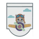 Matriz de Bordado - Gatinhos Aviadores - Image 8