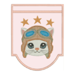 Matriz de Bordado - Gatinhos Aviadores - Image 11