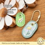 Matrizes de Bordado Jardim de Margaridas - Imagem 11