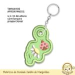 Matrizes de Bordado Jardim de Margaridas - Imagem 12