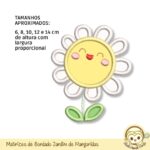 Matrizes de Bordado Jardim de Margaridas - Imagem 7