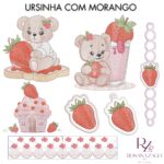 Ursinha com morango