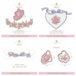 Coleção de Matrizes de Bordado Jardim das Rosas - Image 5