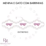 Menina e Gato com Barrinhas - Image 3