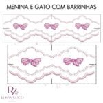Menina e Gato com Barrinhas - Image 4