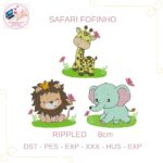 Matriz de Bordado - Safari Fofinho